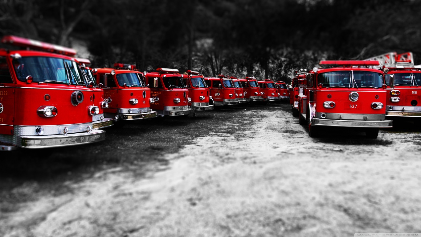 fire_trucks___red_black_white-wallpaper-1366x768