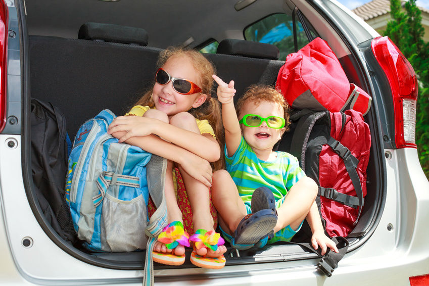 Happy Kids on Trip: 6 Road Trip Hacks for Parents