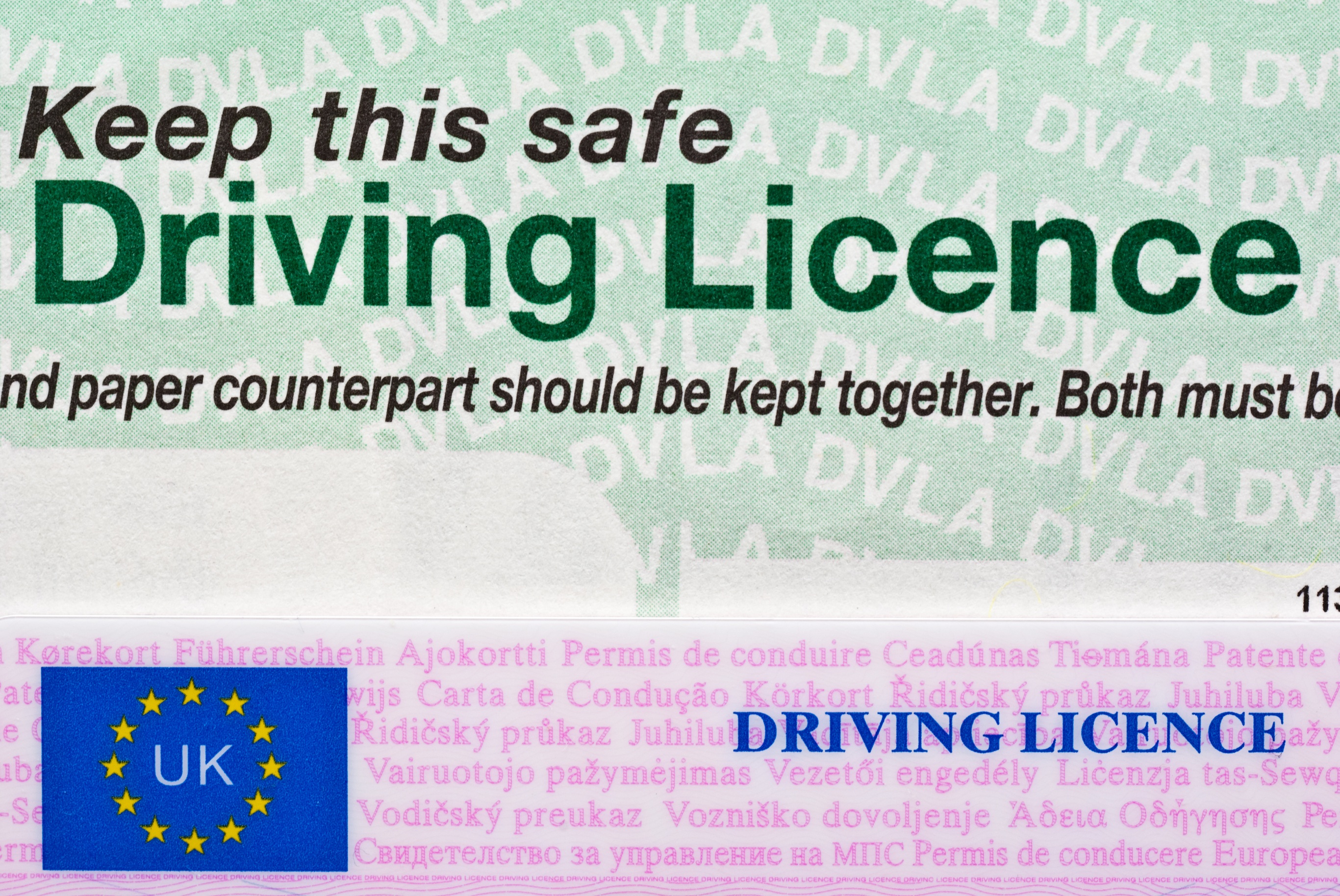 This month sees the end of the paper driving licence